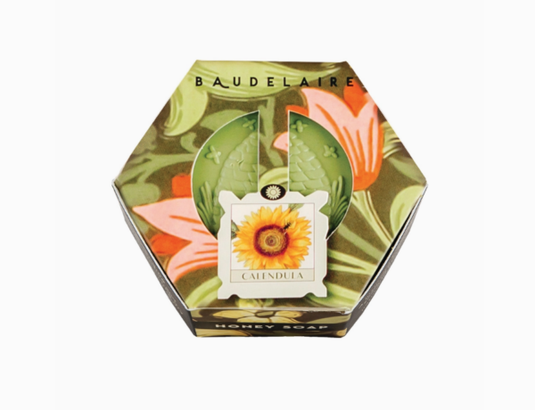 calendula honey soap hex box 3.5oz